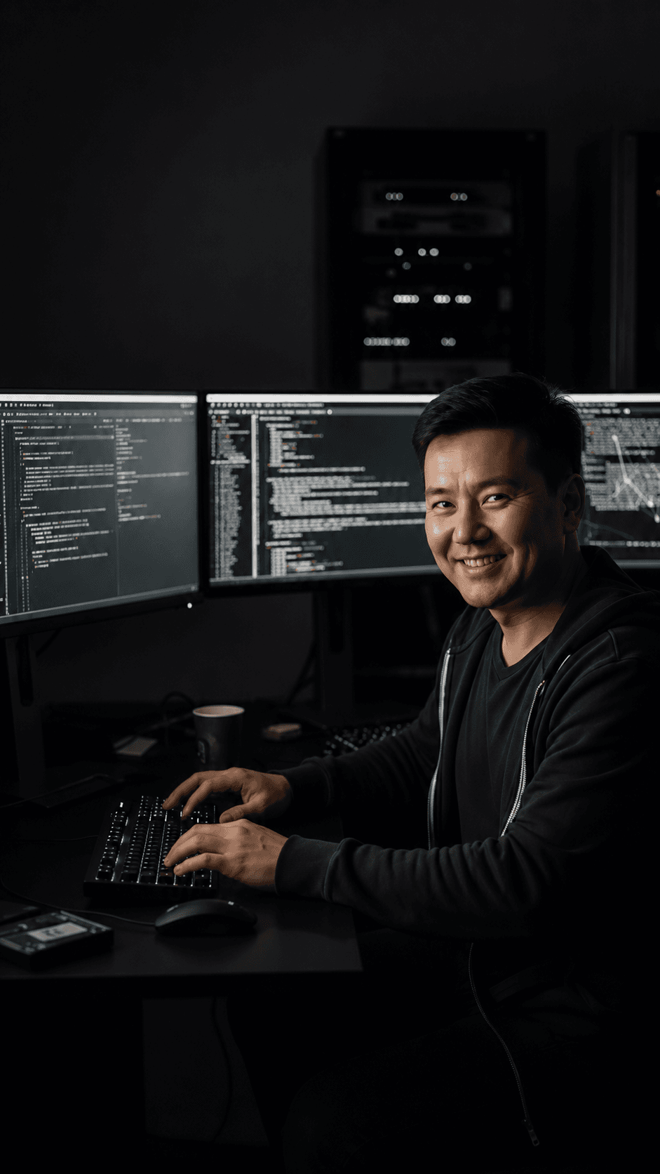 Developer preparing for interview